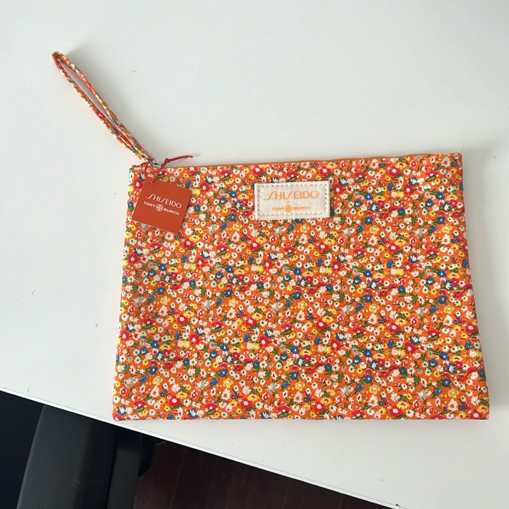 Tory Burch x Shiseido pouch / clutch